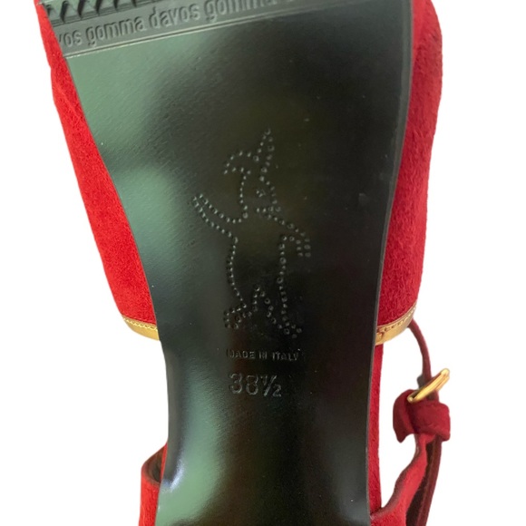 Marni Peep Toe Platform with Mirrored Heel - Picture 9 of 9